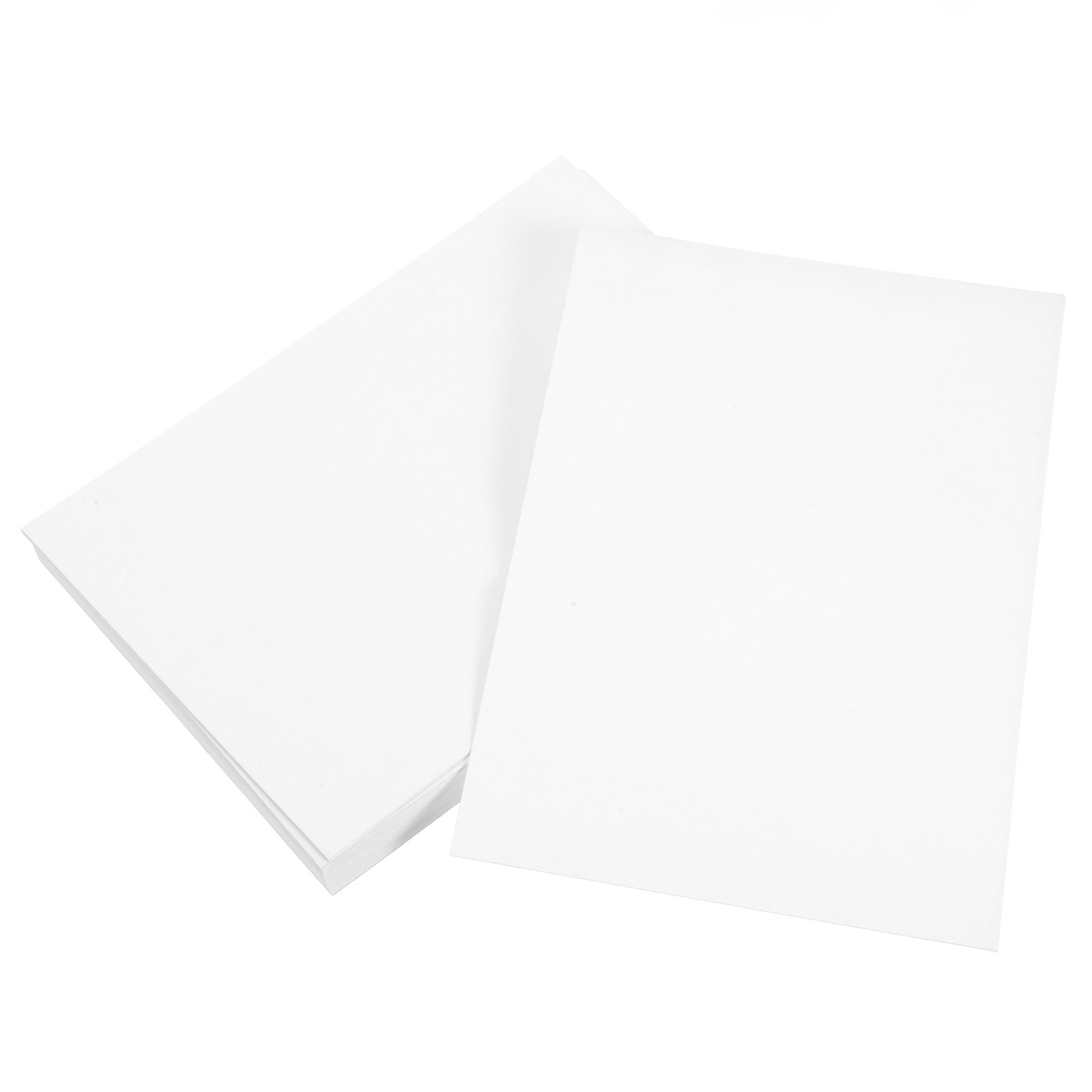 Papercraft Supply Invitation - 50Pcs A5 Thick White Cardboard Sheets