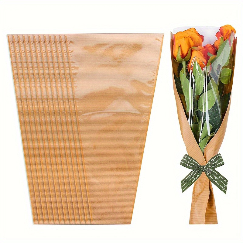 10pcs Transparent Bouquet Pack - đánh giá và giá Cotton Candy Cone