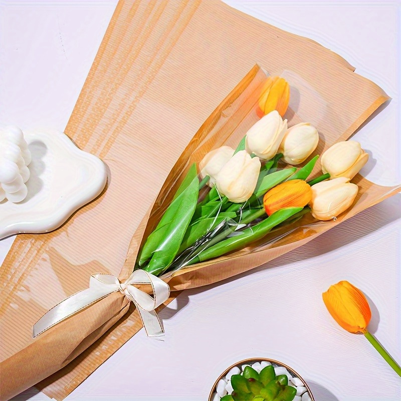 10pcs Transparent Bouquet Pack - đánh giá và giá Cotton Candy Cone