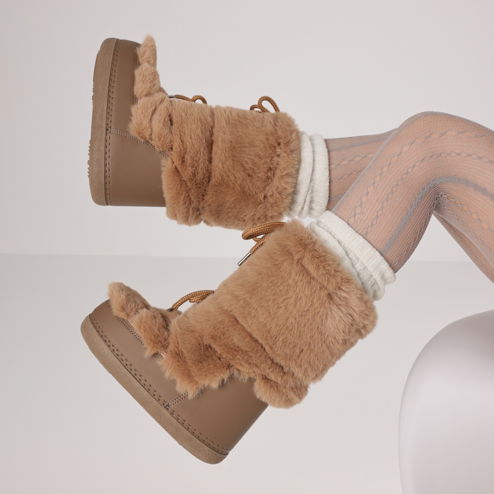 Furry Boots For Women Round To - đánh giá và giá Eve Party