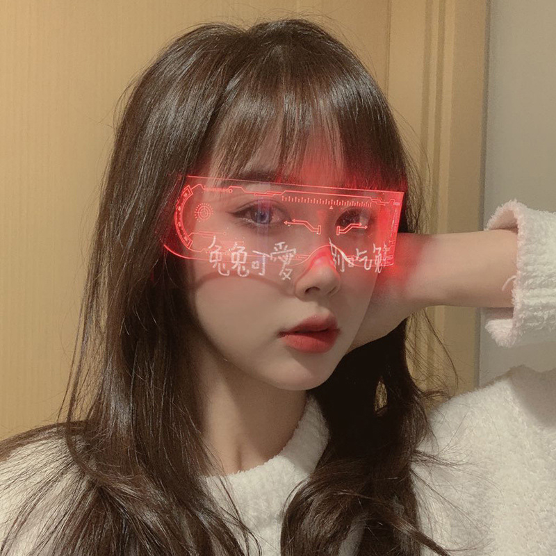 LED Luminous Colorful Sunglass - đánh giá và giá Neon Sign Party