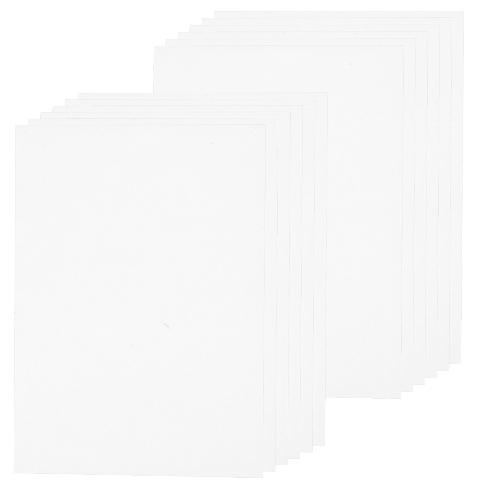 50Pcs A5 Thick White Cardboard - đánh giá và giá Papercraft Supply Invitation