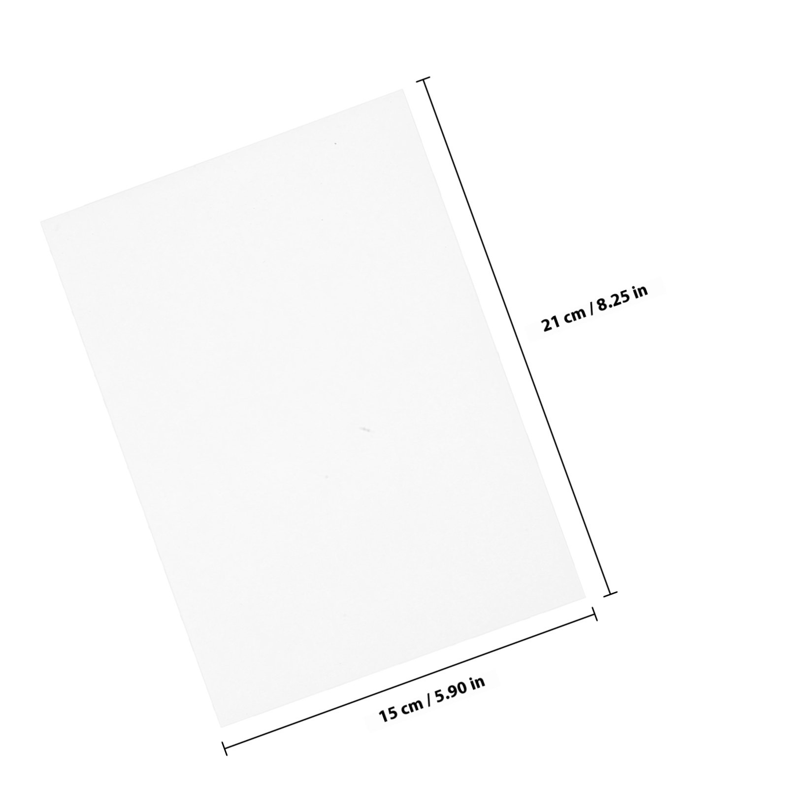 50Pcs A5 Thick White Cardboard - đánh giá và giá Papercraft Supply Invitation