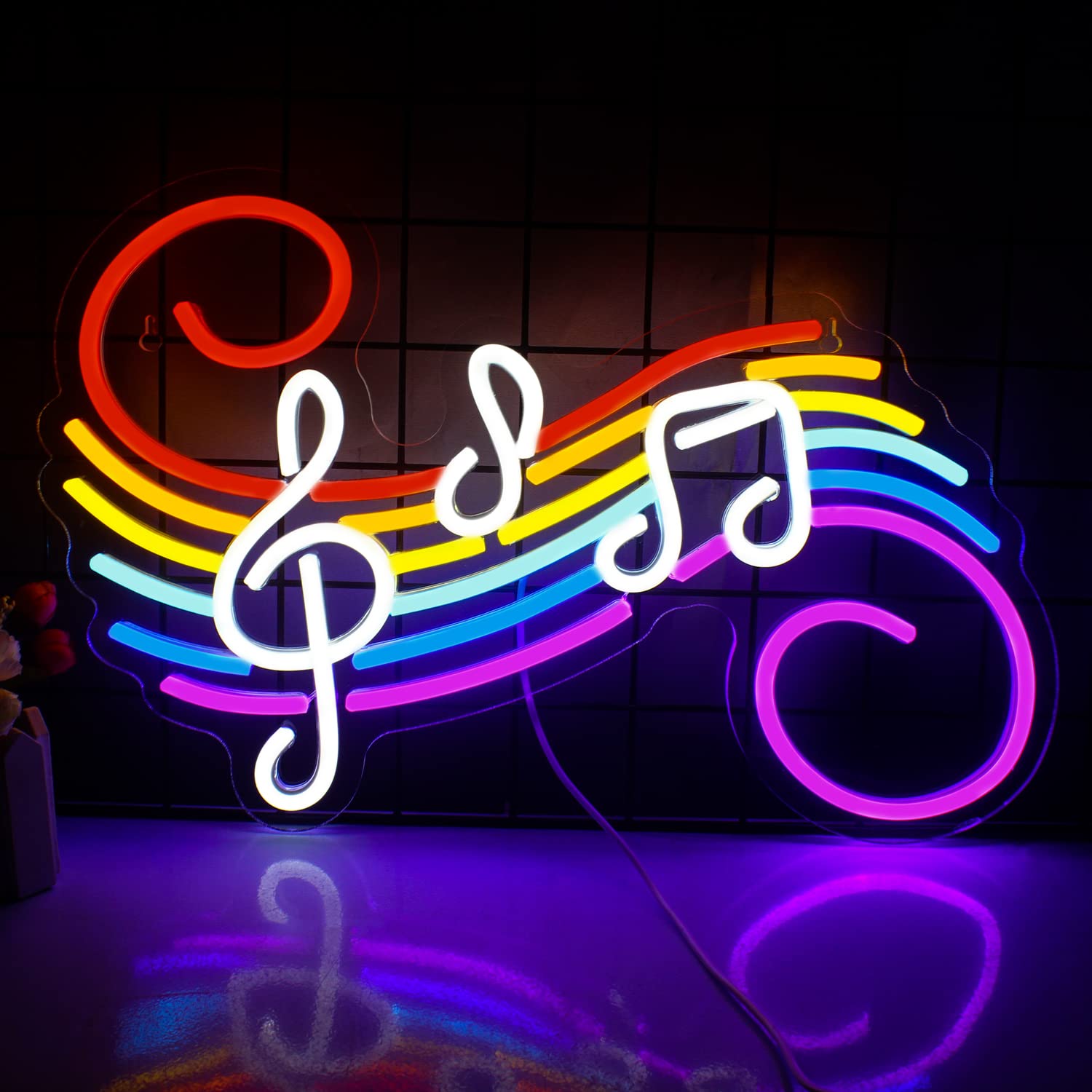 Music Notes Neon Sign Customiz - đánh giá và giá Neon Sign Party