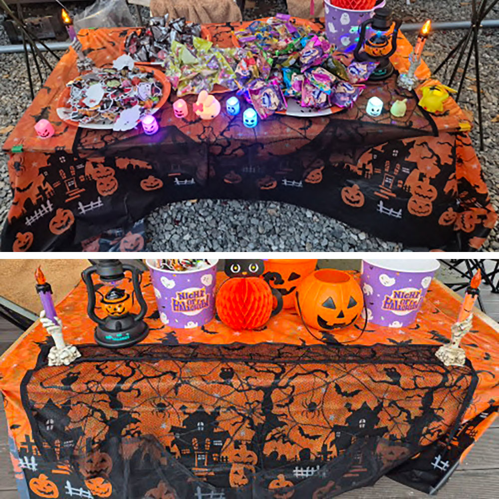 Halloween Decoration Tableclot - đánh giá và giá Table Cloth Disposable