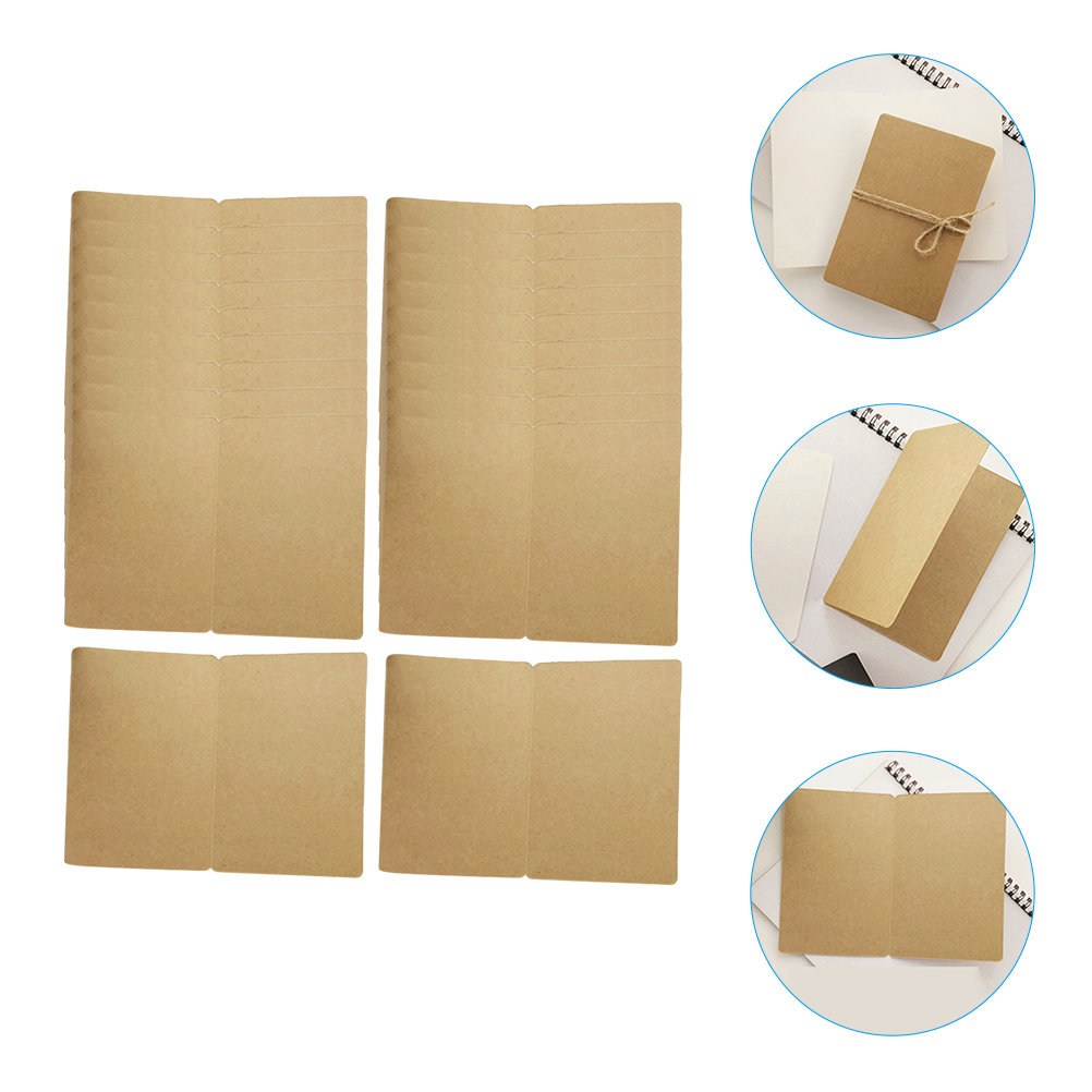 20Pcs Rustic Blank Cards Kraft - đánh giá và giá Papercraft Supply Invitation