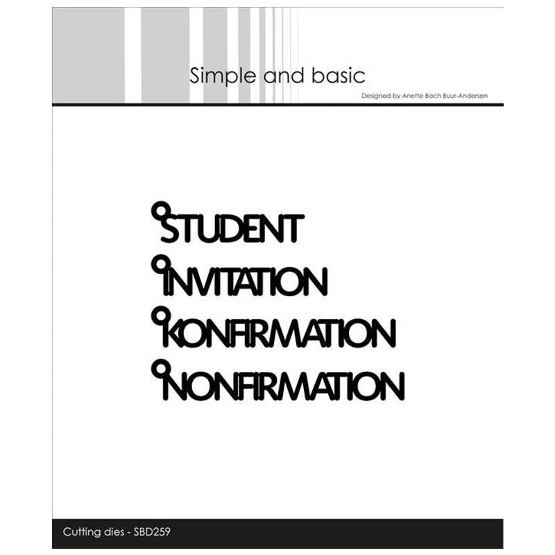 Student Invitation Words Metal - đánh giá và giá Papercraft Supply Invitation