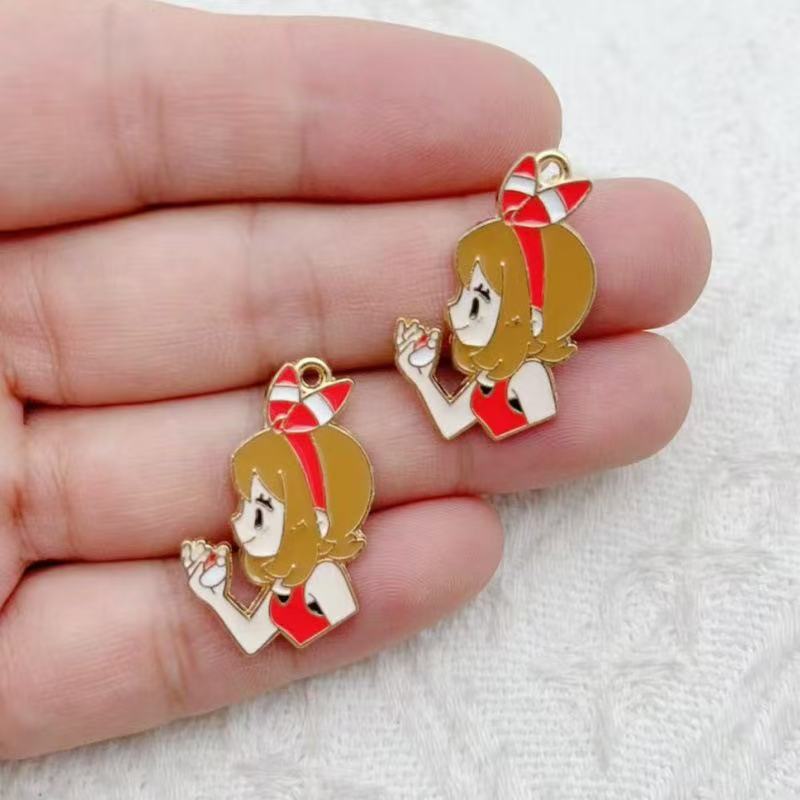 10pcs Cartoon Girl Drip Oil Al - đánh giá và giá Event Party