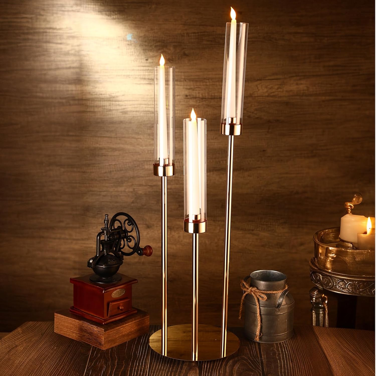 1 Set Acrylic Candelabra Cente - đánh giá và giá Centerpiece Stick