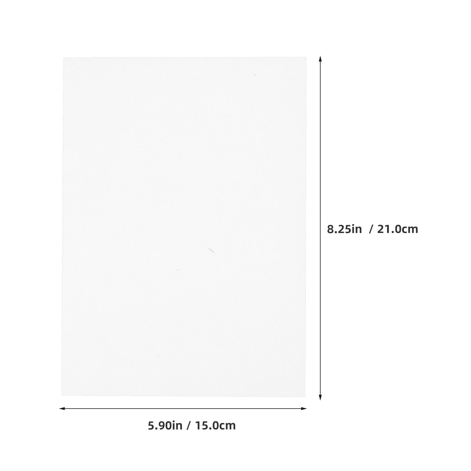 50Pcs A5 Thick White Cardstock - đánh giá và giá Papercraft Supply Invitation