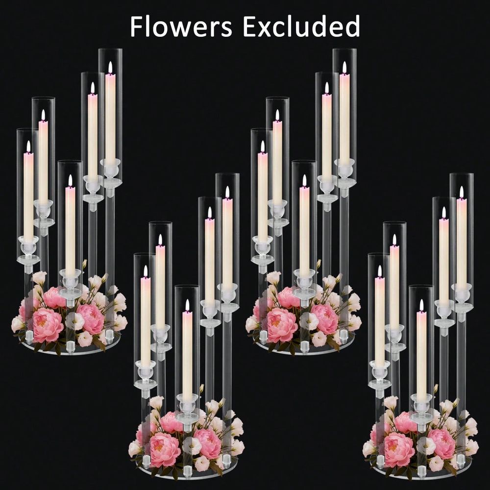 5 Arm Acrylic Candelabra For T - đánh giá và giá Centerpiece Stick