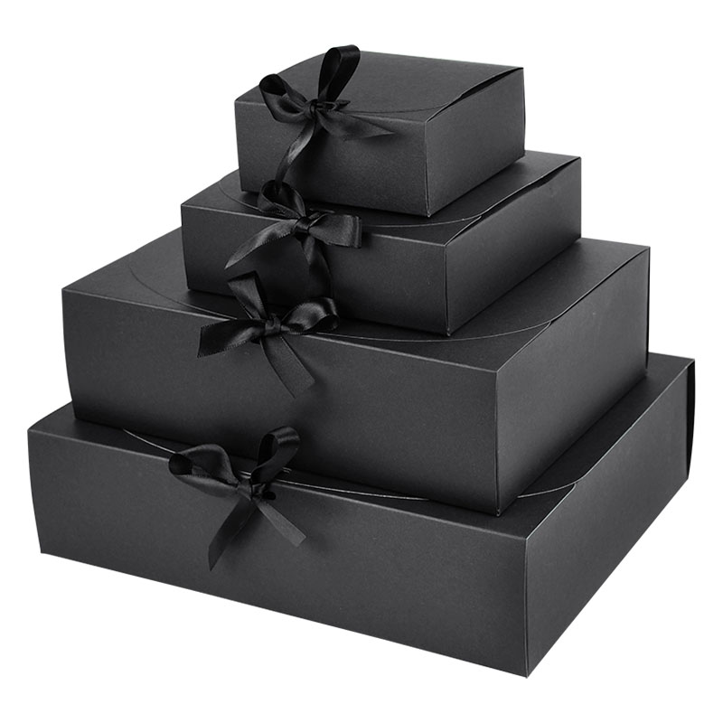 Kraft Paper Gift Box With Deco - đánh giá và giá Papercraft Supply Ribbon
