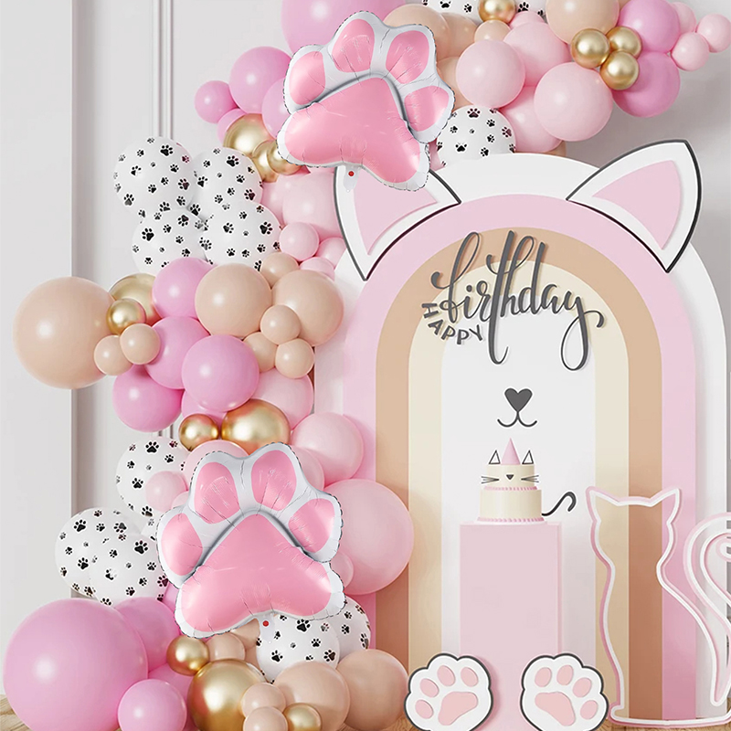 91Pcs New Meow Cat Theme Ballo - đánh giá và giá Balloon Arch Kit
