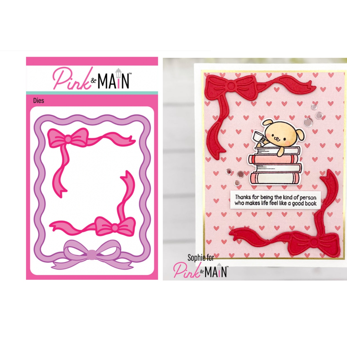 Ribbons and Bows Frames Metal  - đánh giá và giá Papercraft Supply Ribbon