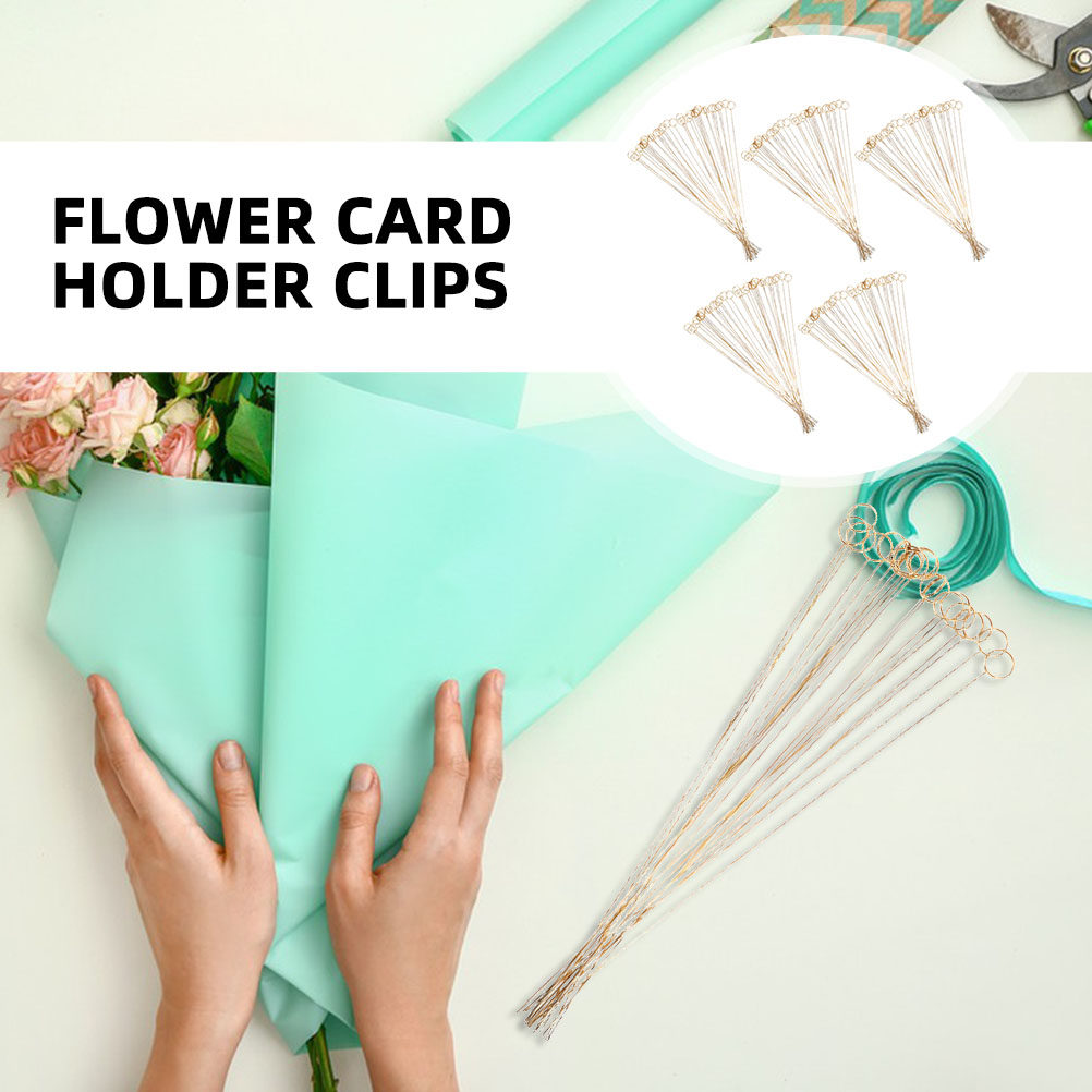 100Pcs Metal Flower Card Holde - đánh giá và giá Centerpiece Stick