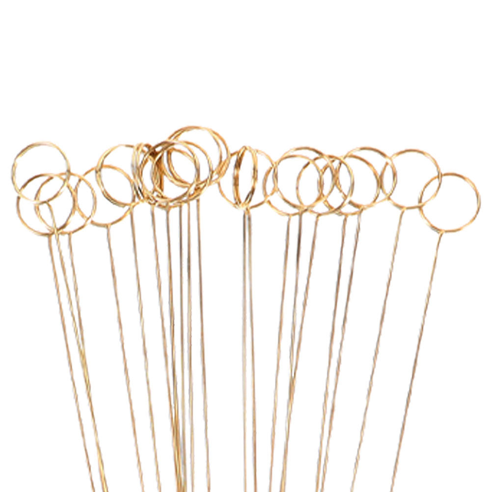 100Pcs Metal Flower Card Holde - đánh giá và giá Centerpiece Stick