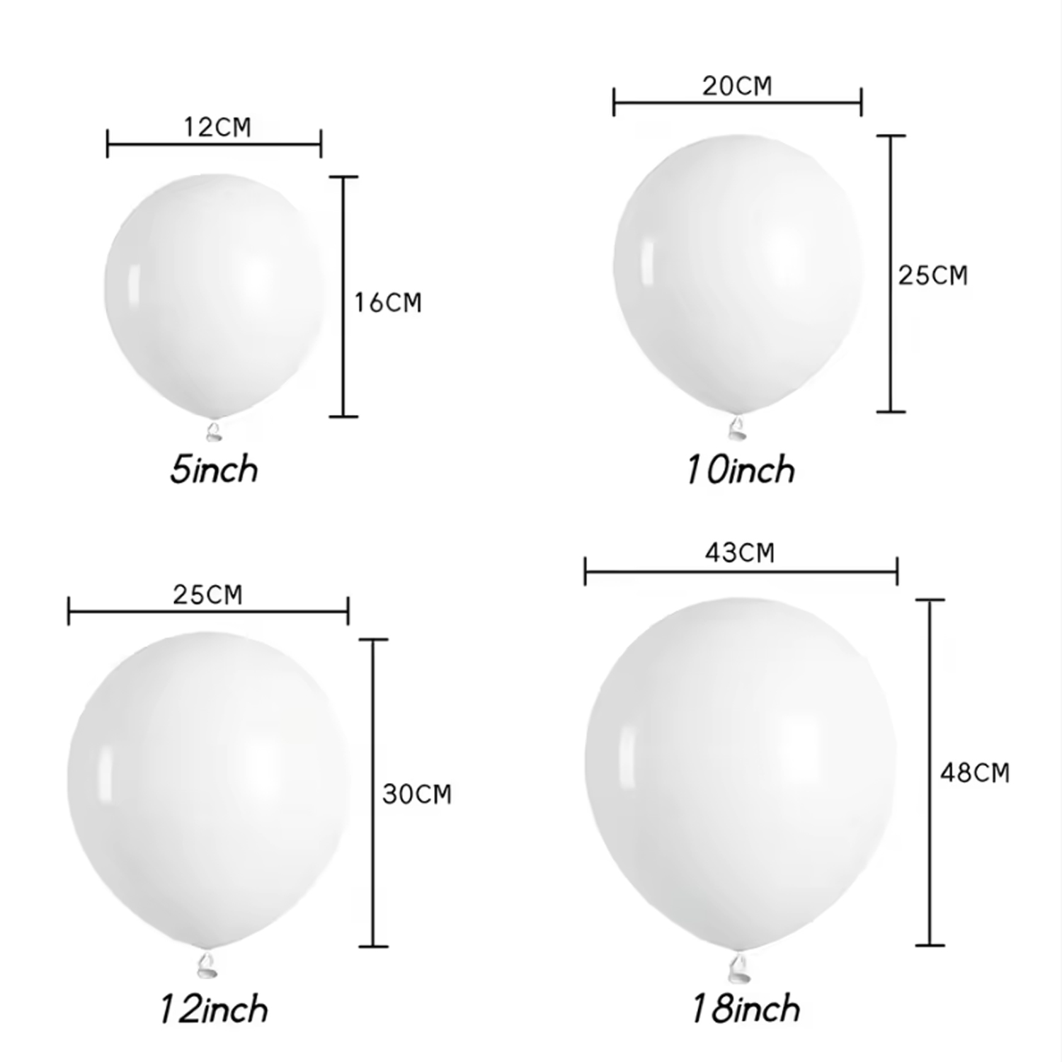 104pcs Blue and White Balloon  - đánh giá và giá Balloon Arch Kit