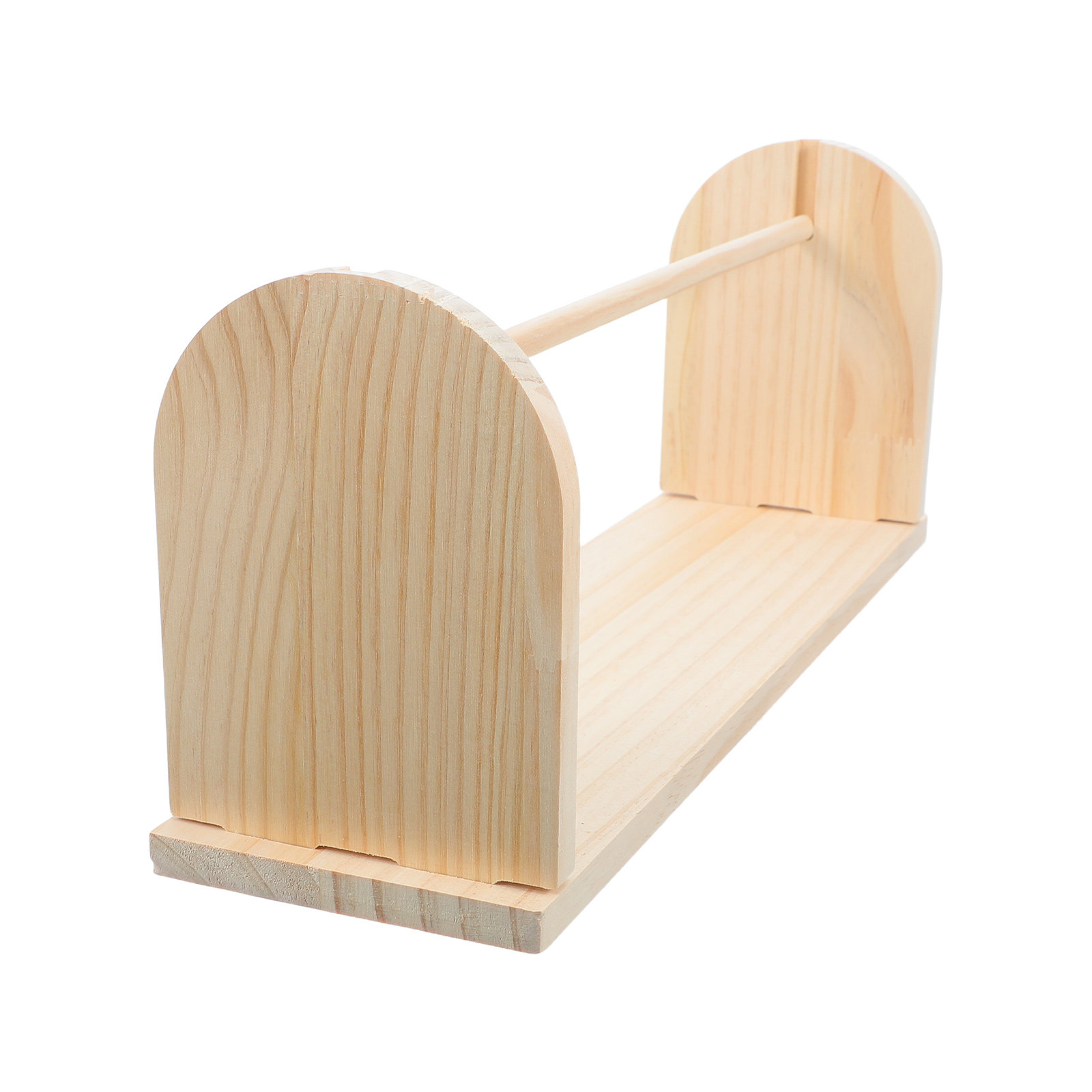 Wooden Paper Roll Holder 16.5  - đánh giá và giá Papercraft Supply Ribbon