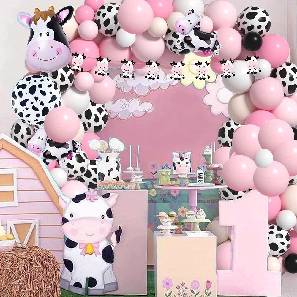 132PCS Cow Balloon Wreath Arch - đánh giá và giá Balloon Arch Kit